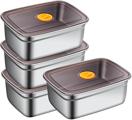 20 PCS Food Storage Containers with Lids Airtight (10 Containers & 10 Lids) - Image 7