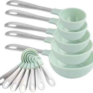 COOK WITH COLOR Measuring Cups Set and Measuring Spoon Set