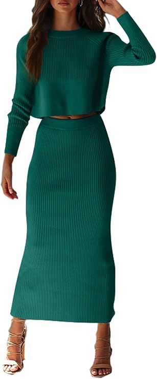 YKR Women's 2 Piece Sweater Dress