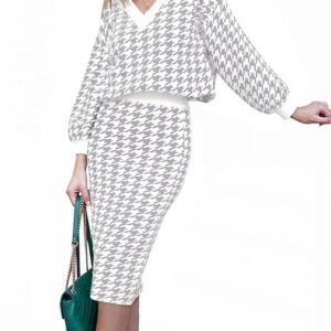 HUUSA Women 2 Piece Sweater