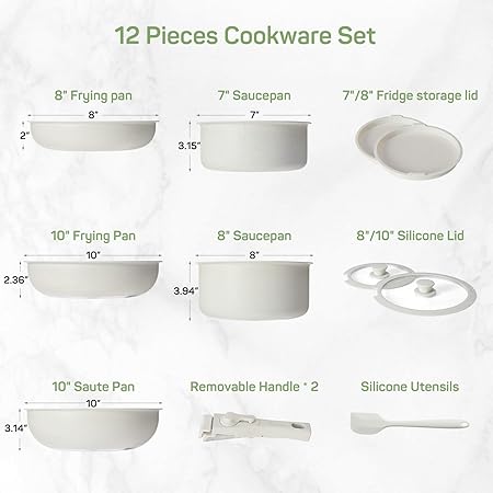 Pots and Pans Set Non Stick - Image 6