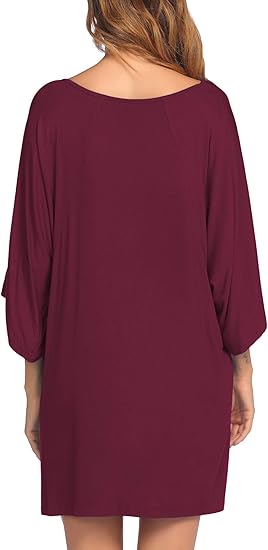 Ekouaer Women's Sleepshirt - Image 4