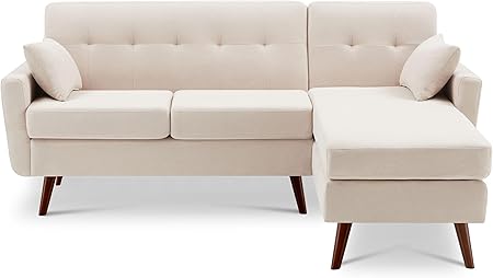 80” Convertible Sectional Couches for Living Room - Image 2