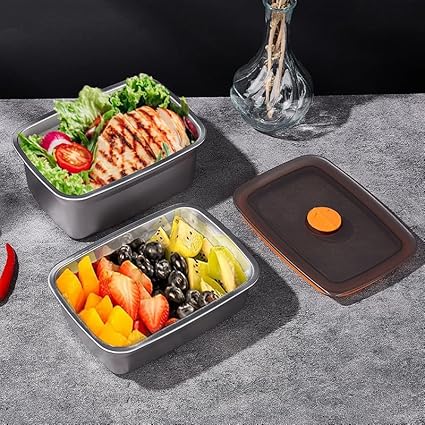 20 PCS Food Storage Containers with Lids Airtight (10 Containers & 10 Lids) - Image 5