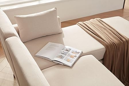 80” Convertible Sectional Couches for Living Room - Image 6