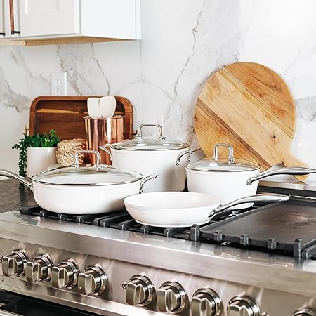 Nonstick Ceramic Cookware Set (7 Piece) - Image 6