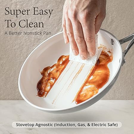 Nonstick Ceramic Cookware Set (7 Piece) - Image 4