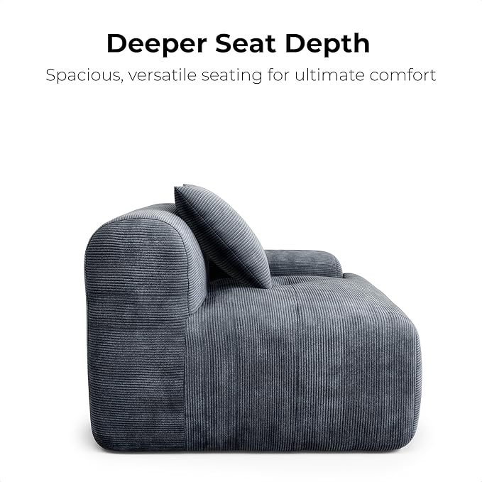 Shaped Modular Sectional Sofa - Image 4