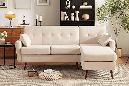 80” Convertible Sectional Couches for Living Room - Image 3