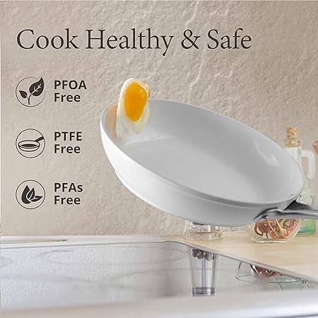 Nonstick Ceramic Cookware Set (7 Piece) - Image 2