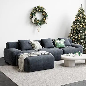 Shaped Modular Sectional Sofa