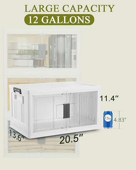 OlarHike 48QT Lockable Storage Bins with Lids - Image 6