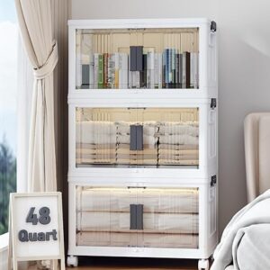 OlarHike 48QT Lockable Storage Bins with Lids