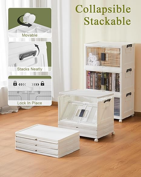 OlarHike 48QT Lockable Storage Bins with Lids - Image 2